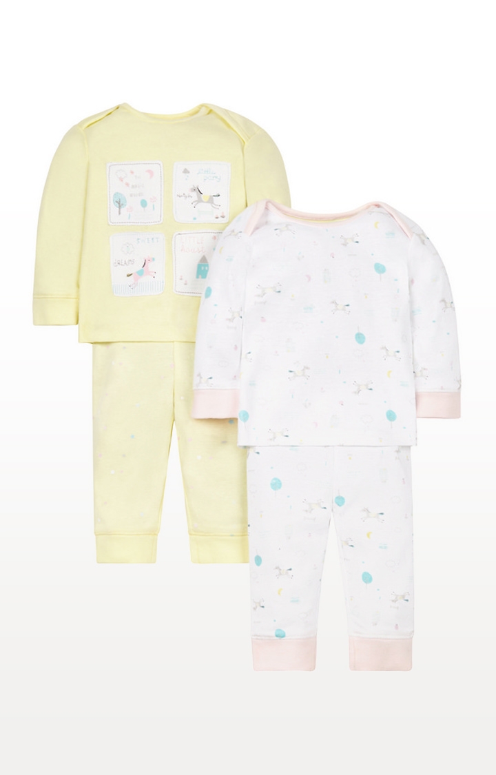 Mothercare | Sweet Dreams Pyjamas - 2 Pack 0