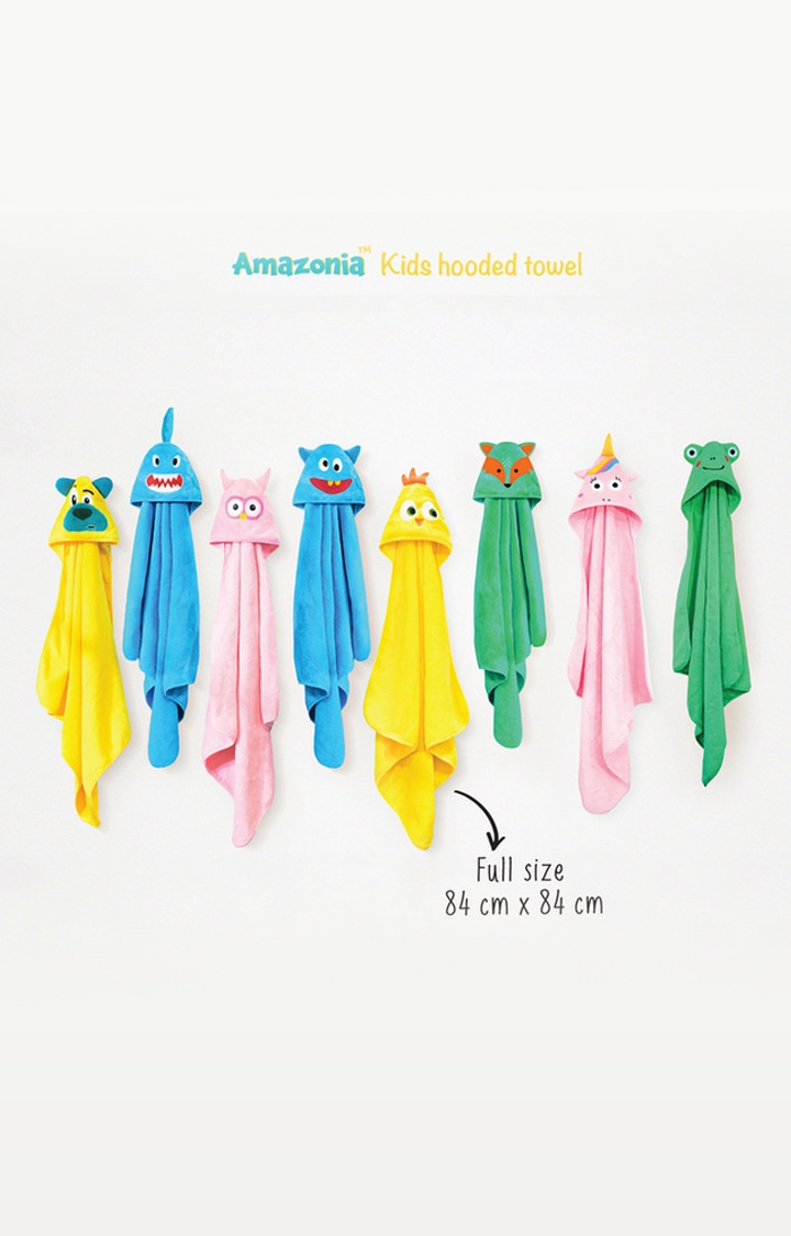 Rabitat Kids Hooded Towel - Monster