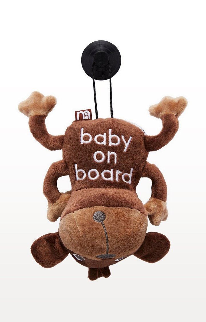Monkey Baby On Board Sign Mothercare