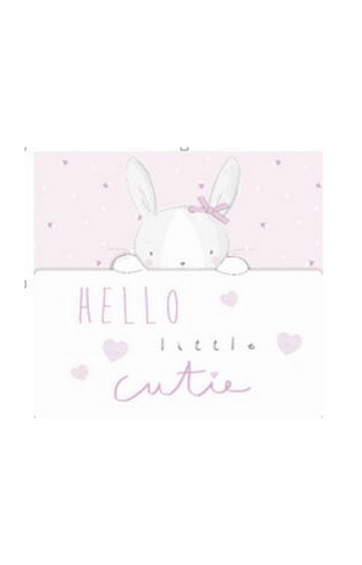 Mothercare | My First Baby Girl Bunny Card 0