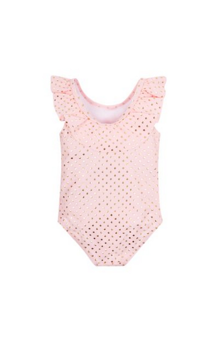 Mothercare | Pink Printed Swimsuit 0