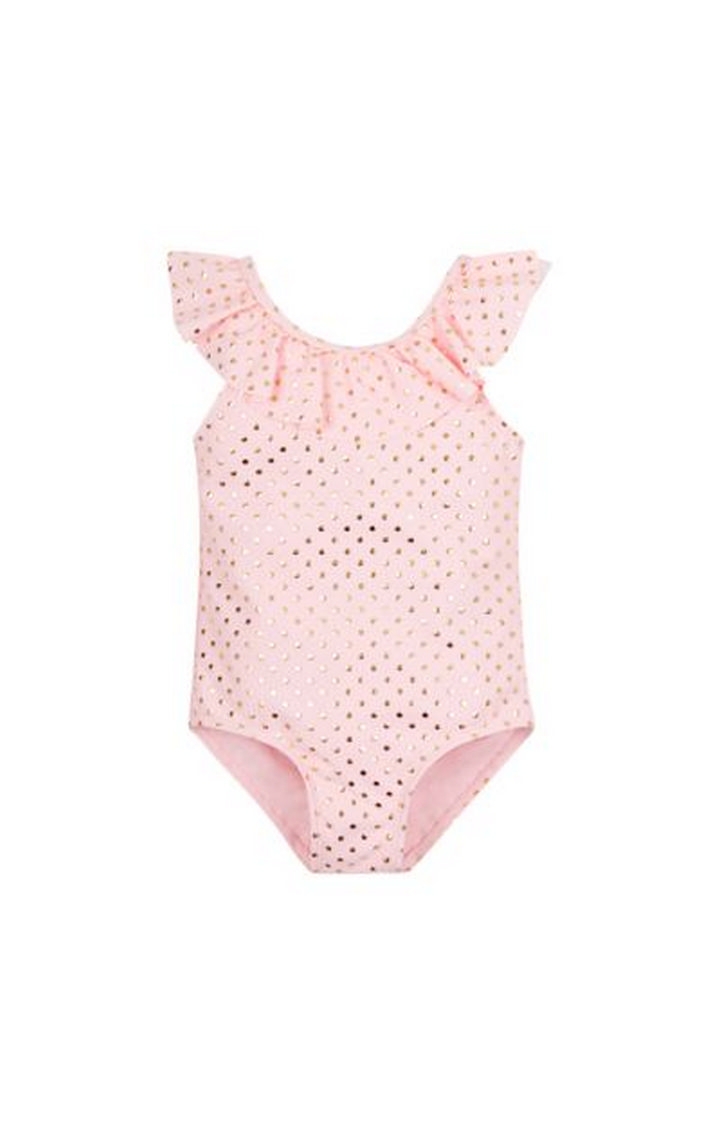 Mothercare | Pink Printed Swimsuit 1