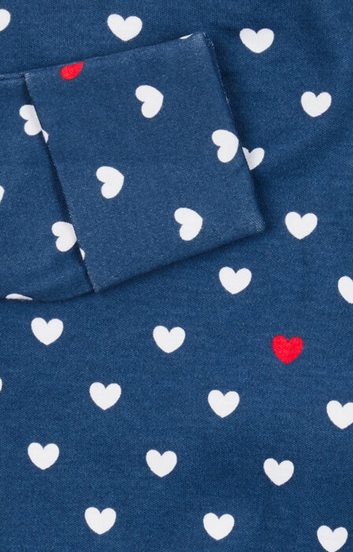 Mothercare | Navy Heart All In One 2