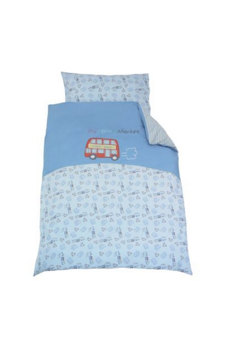 Mothercare | Blue Printed Bedding 0