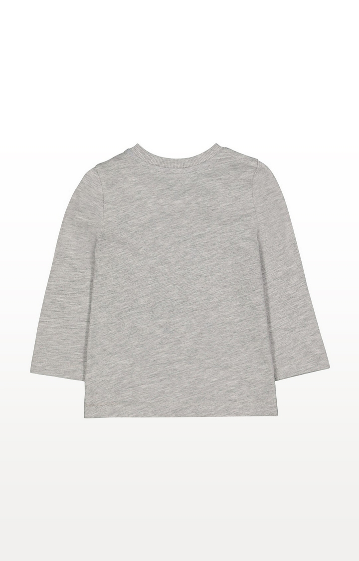 Mothercare | Grey Small But Mighty T-Shirt 1
