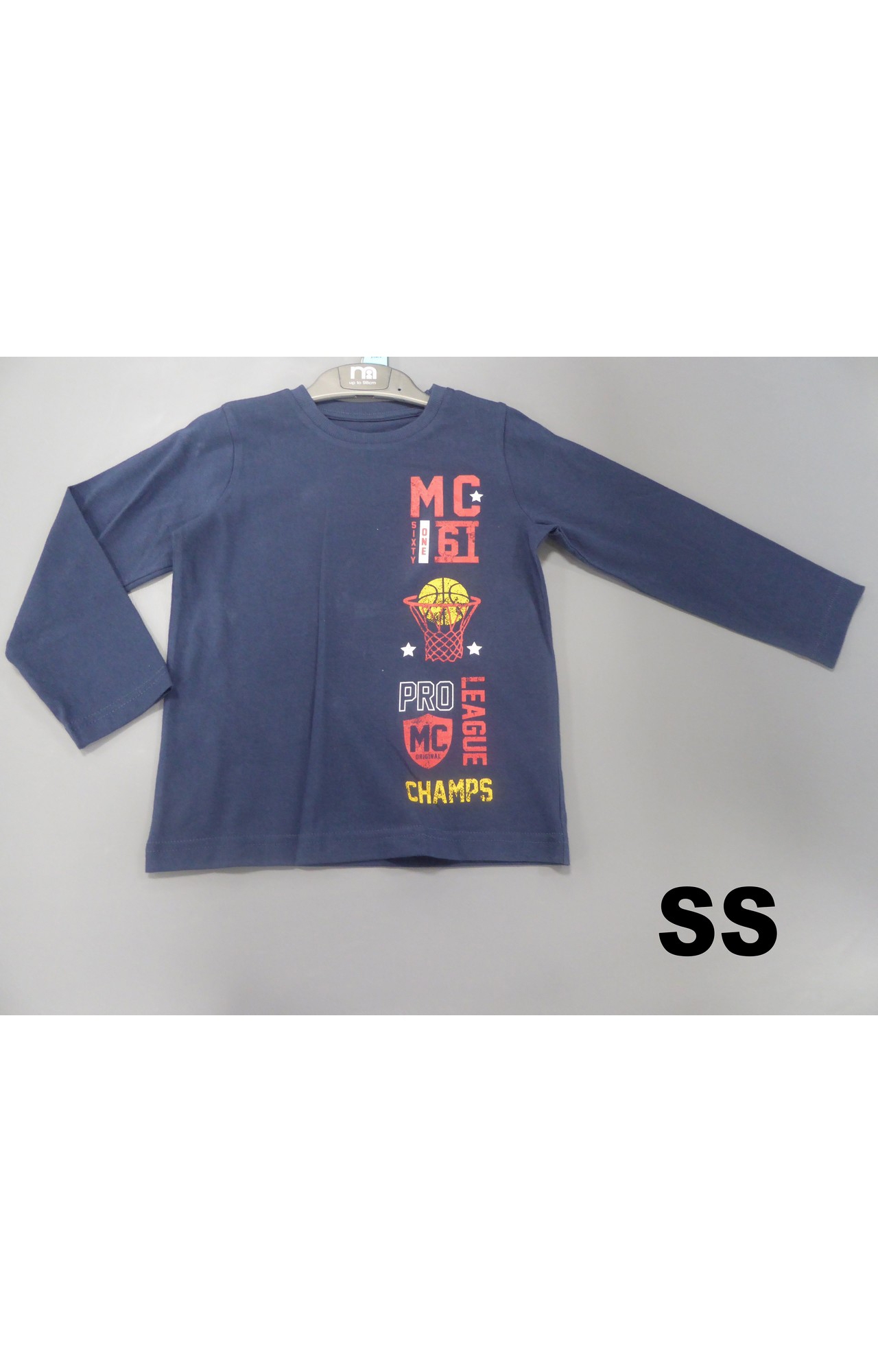 Mothercare | Navy Basketball T-Shirt 0