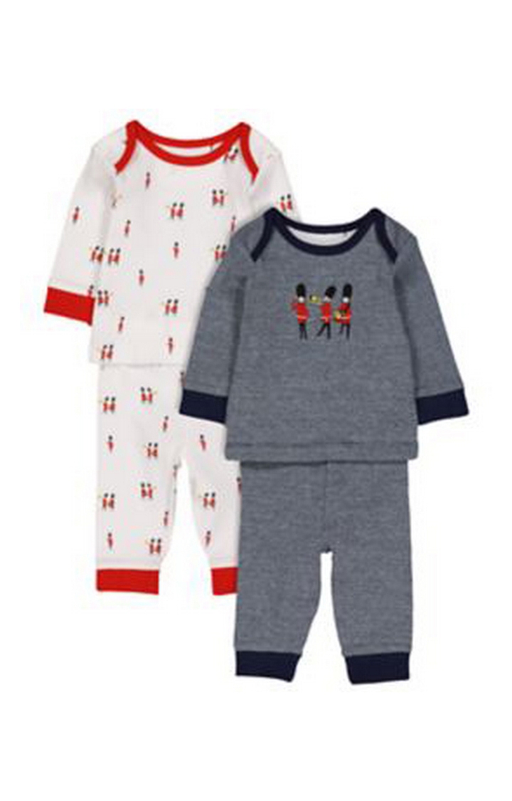 Mothercare | Soldier Pyjamas - 2 Pack 0