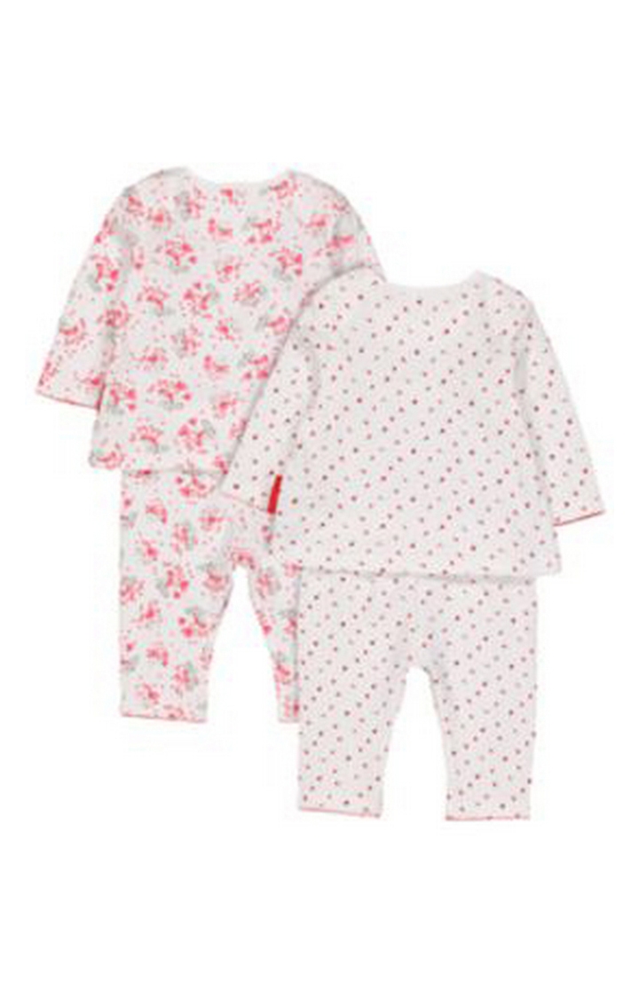 Mothercare | Flower Pyjamas - 2 Pack 1