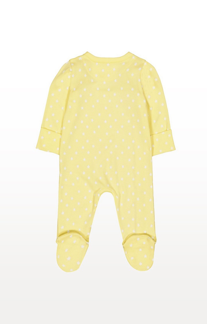Yellow You'Re A Star Sleepsuit