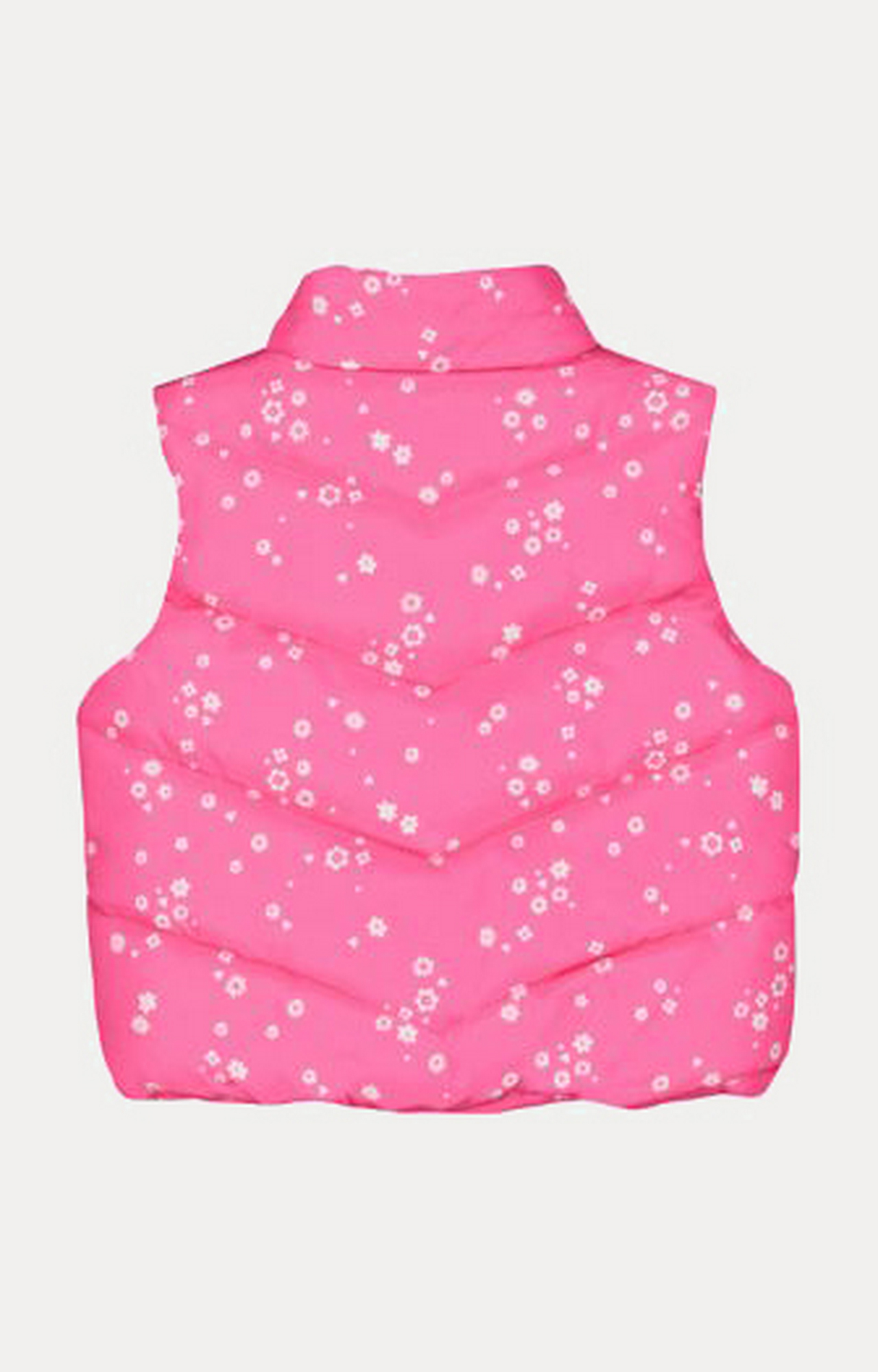 Pink Floral Gilet