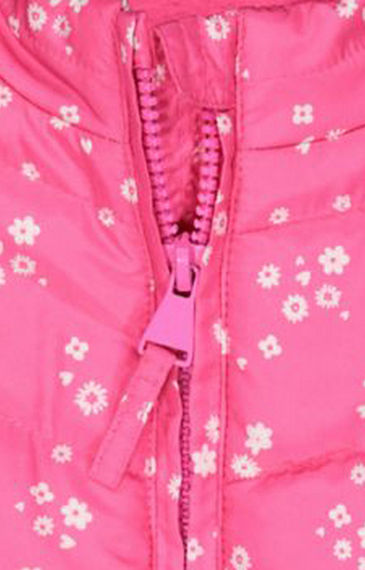 Pink Floral Gilet