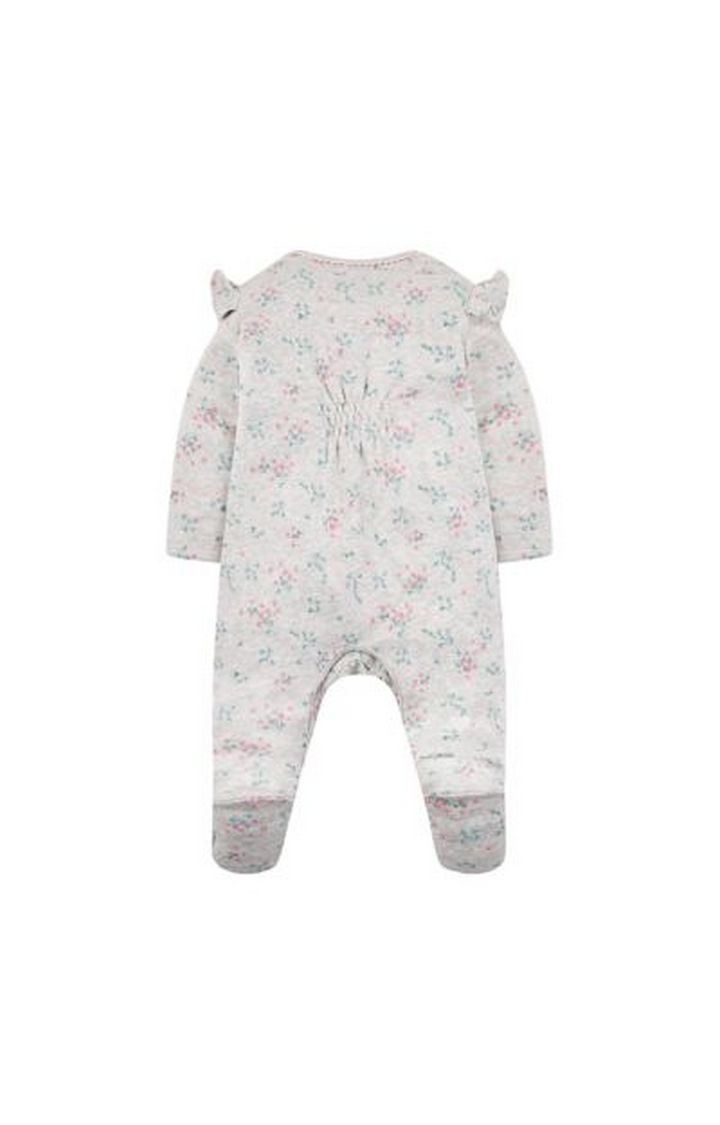 Mothercare | Grey Ditsy Floral All In One 1