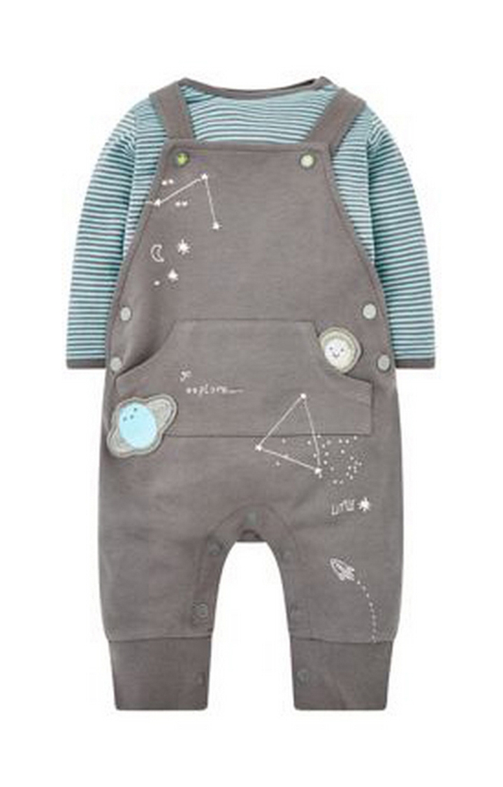 Mothercare | Little Star Dungarees And Bodysuit Set 0