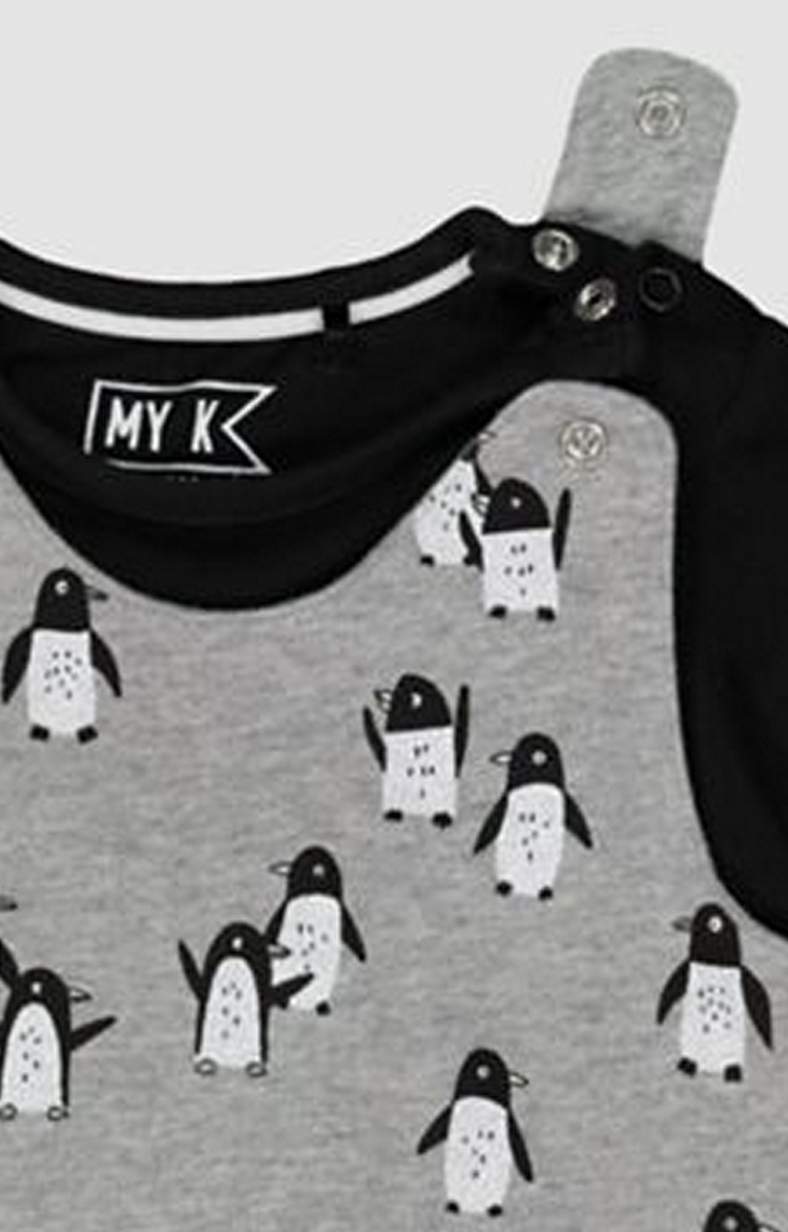 Mothercare | My K Penguin Dungarees And Bodysuit Set 3