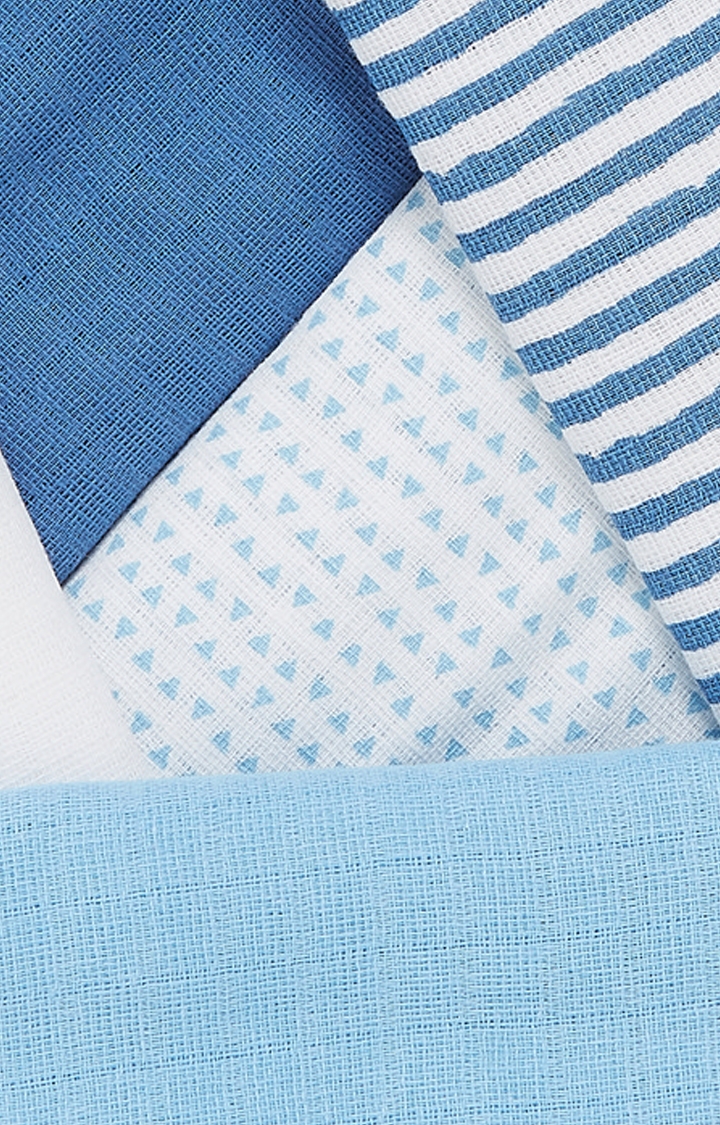 Mothercare | Patterned Muslin Cloths - Pack of 6 1