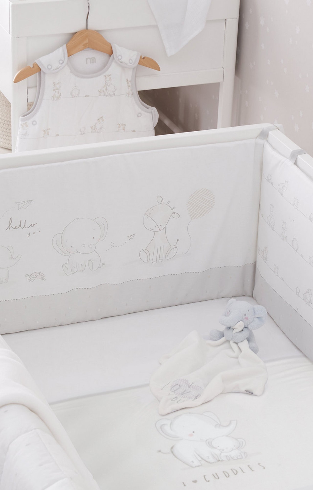 Mothercare | Grey My First Bumper 2