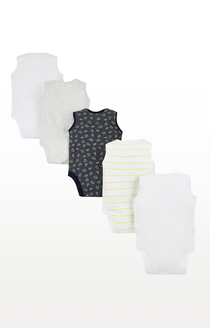 Mothercare | Boat Bodysuits 5 Pack 1