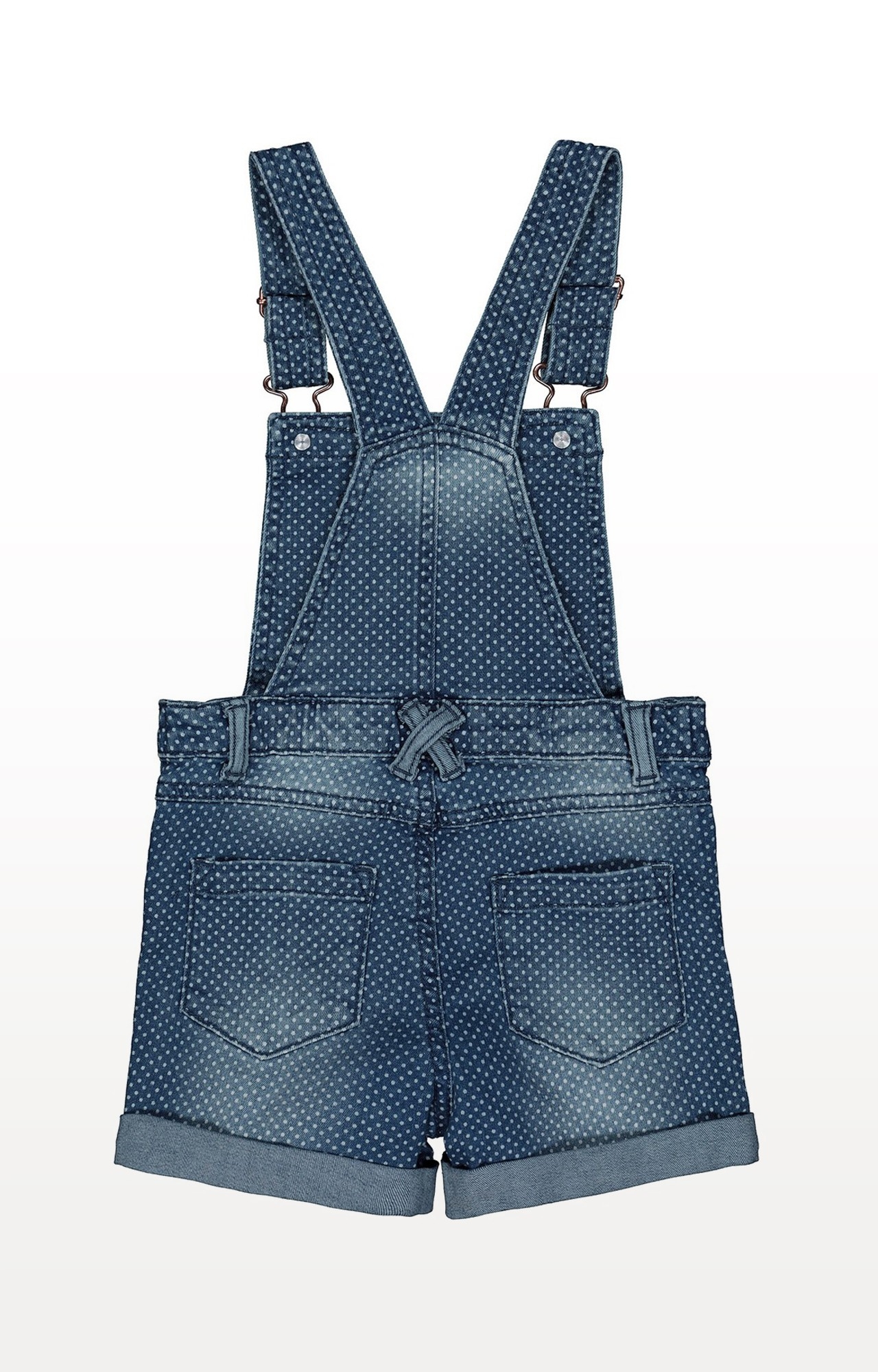Mothercare | Blue Printed Dungaree 1