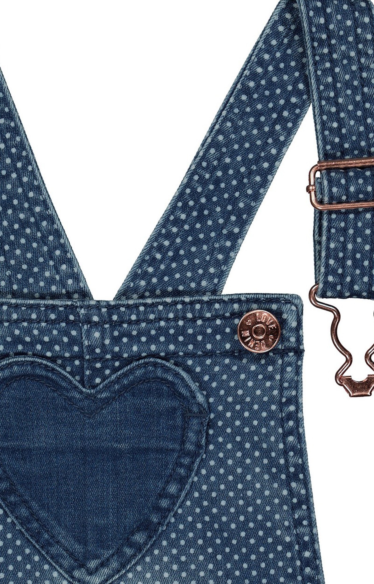 Mothercare | Blue Printed Dungaree 2