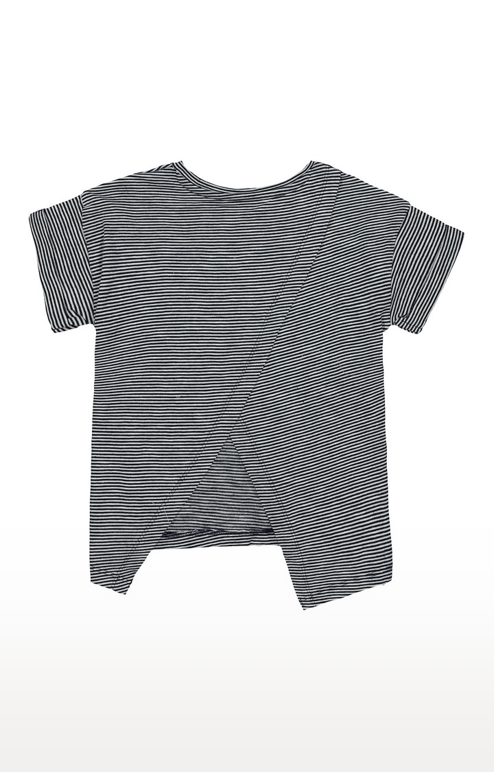 Mothercare | Navy Striped Top 1