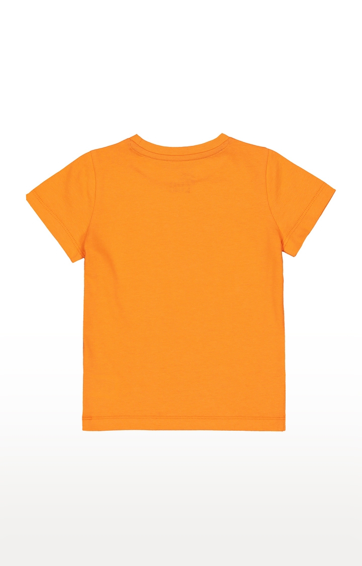 Mothercare | Orange Printed T-Shirt 1