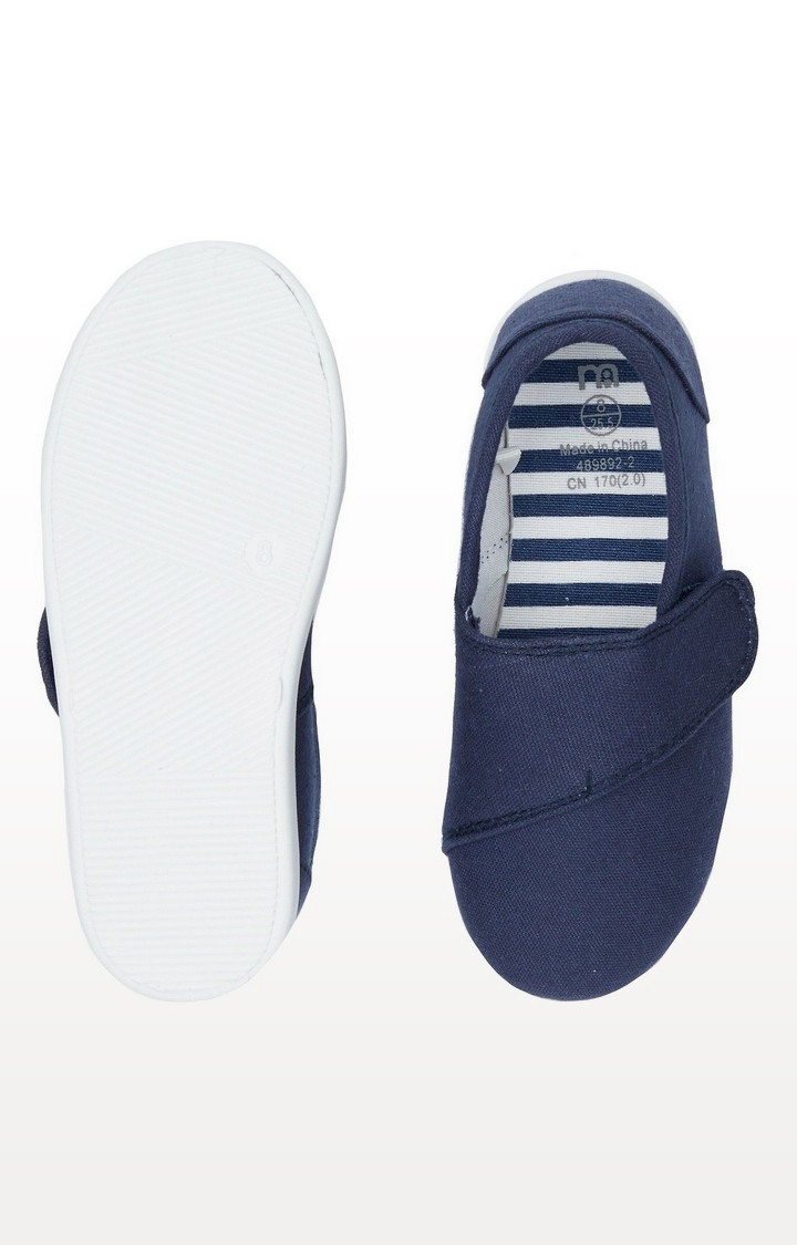 Navy Canvas Shoes