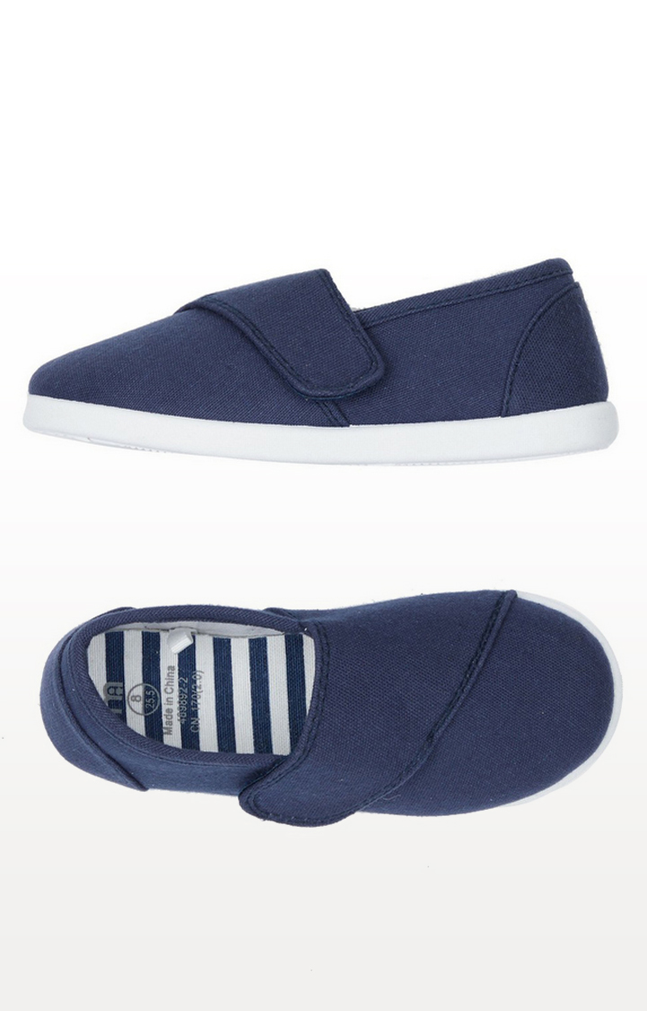 Navy Canvas Shoes