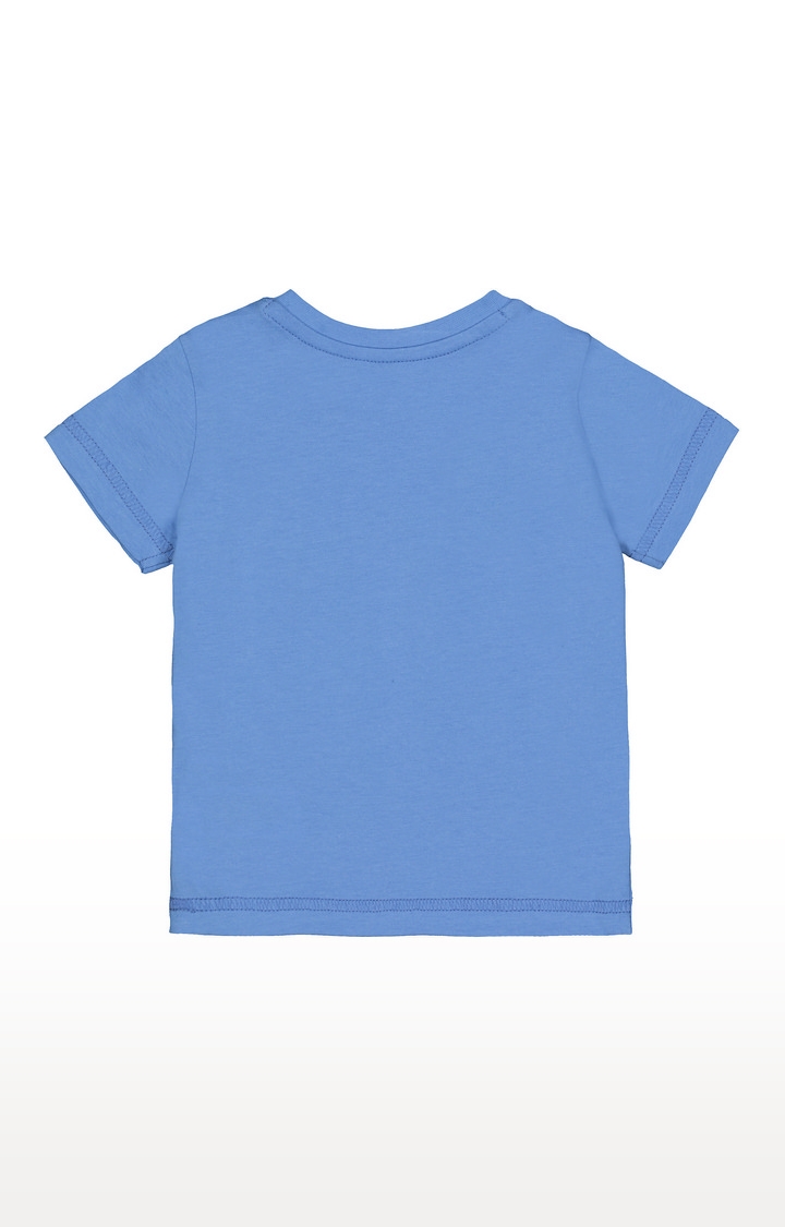 Mothercare | Blue Printed T-Shirt 1
