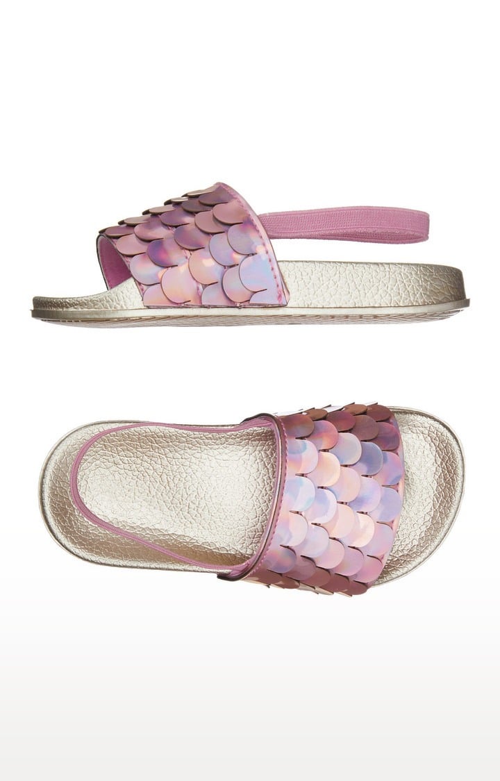 Pink Slider Flip Flops