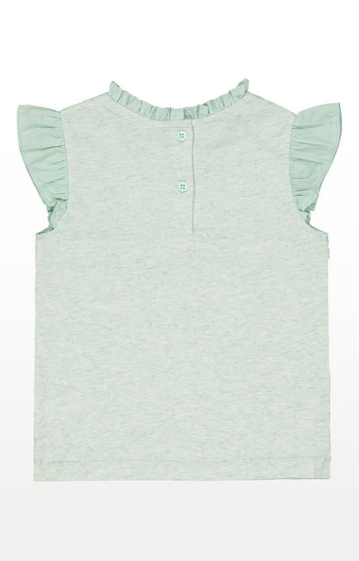 Mothercare | Turquoise Pintuck Blouse 1