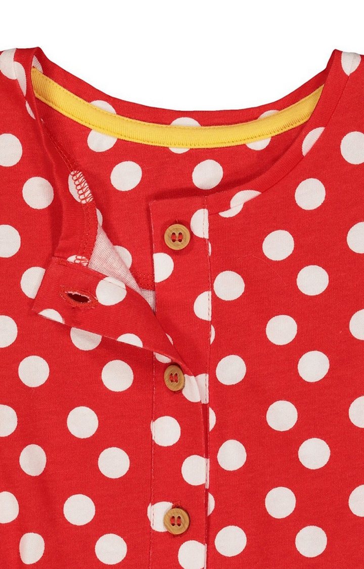 Mothercare | Red Polka Dot Playsuit 2