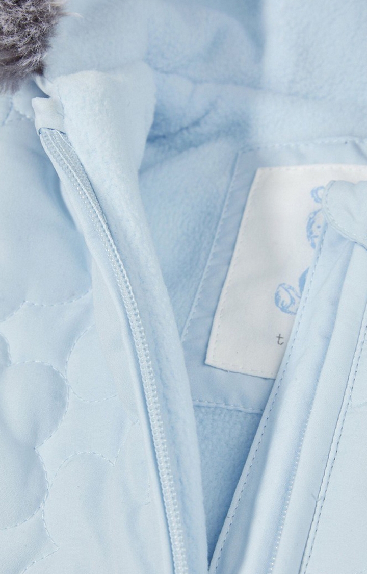 Mothercare | My First Blue Cloud Quilted Snowsuit 2
