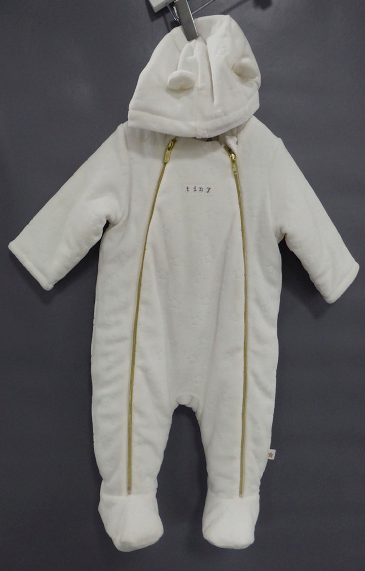 Mothercare | White Solid Romper 0