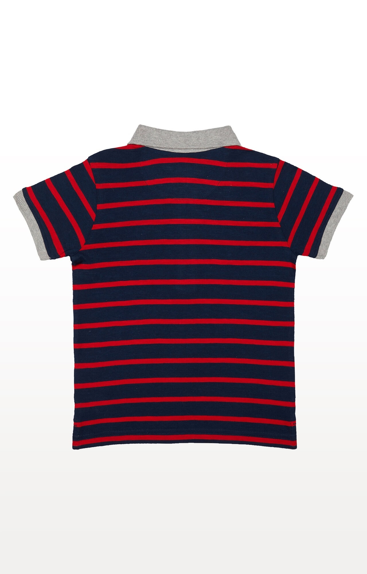 Mothercare | Red Striped Polo Shirt 1