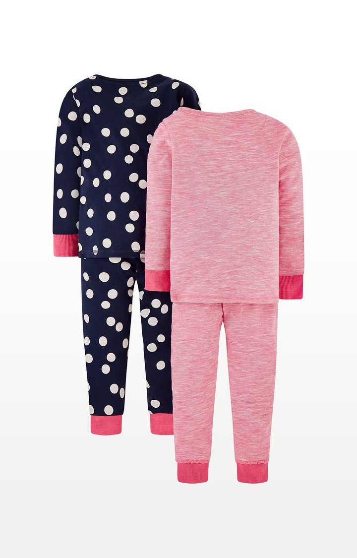 Mothercare | Spot And Poodle Pyjamas - 2 Pack 1