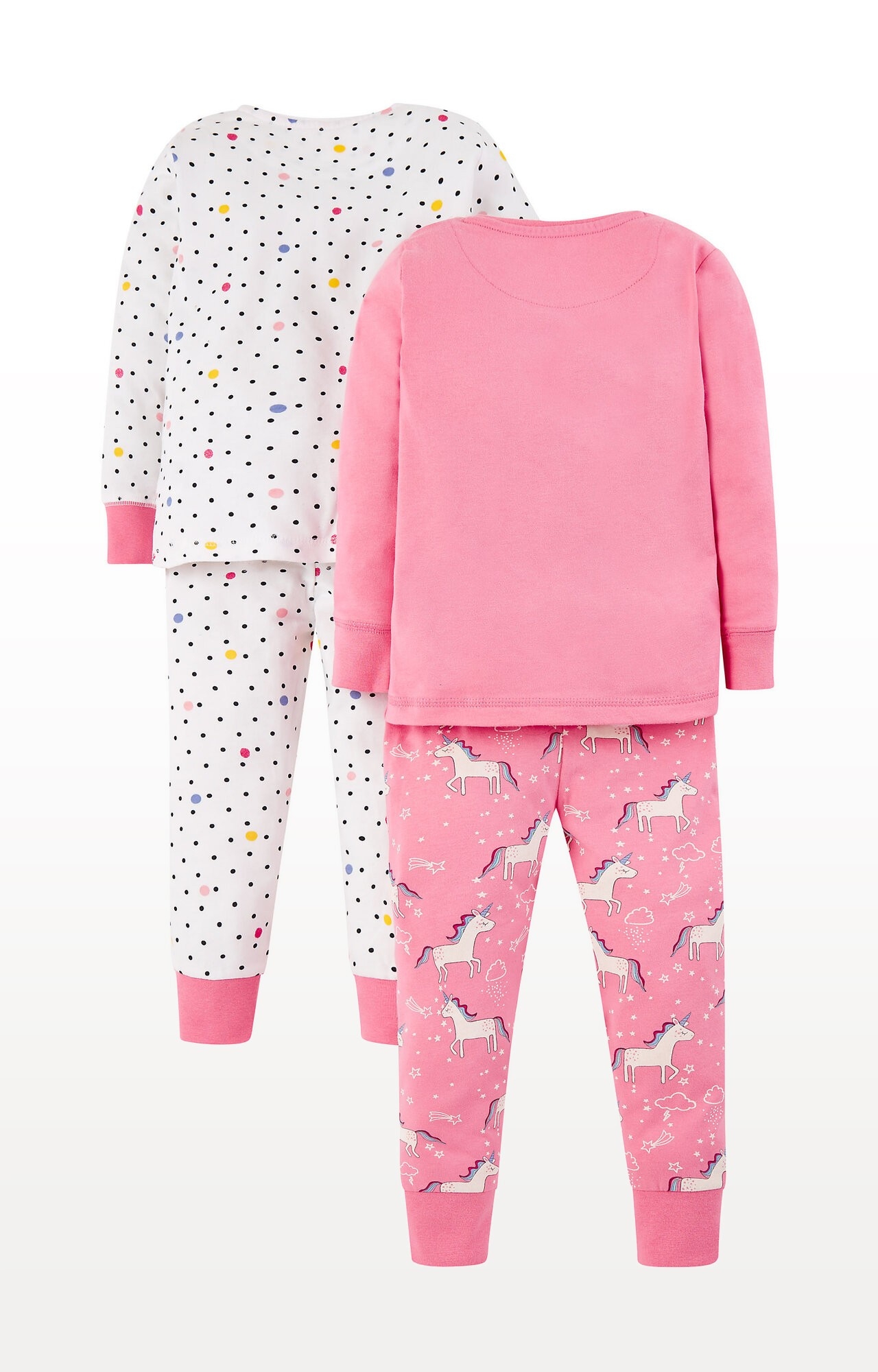 Mothercare | Glitter Party Horses Pyjamas - Pack of 2 1