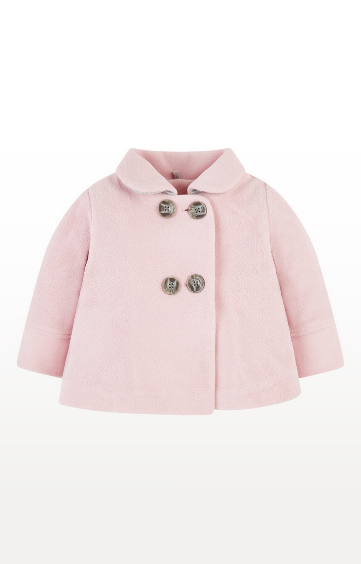 Mothercare | Pink Fleece Swing Jacket 0