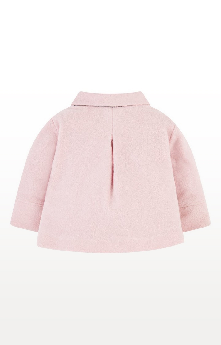 Mothercare | Pink Fleece Swing Jacket 1