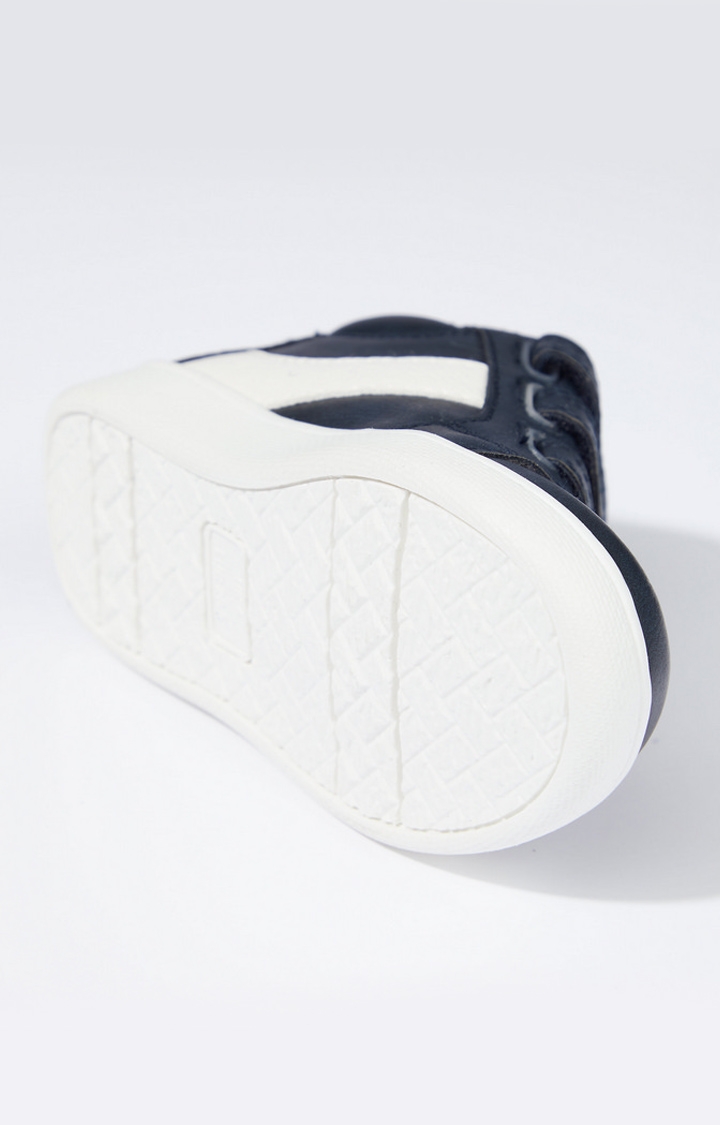 Mothercare | First Walker Navy Hi-Top Trainers 2