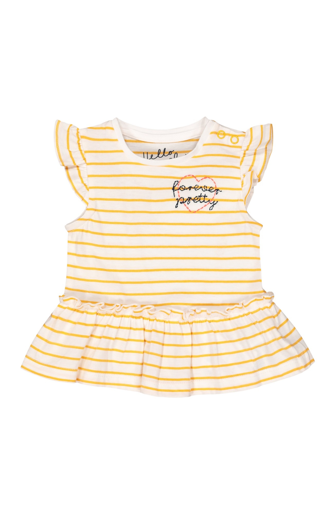Mothercare | White Striped Top 0
