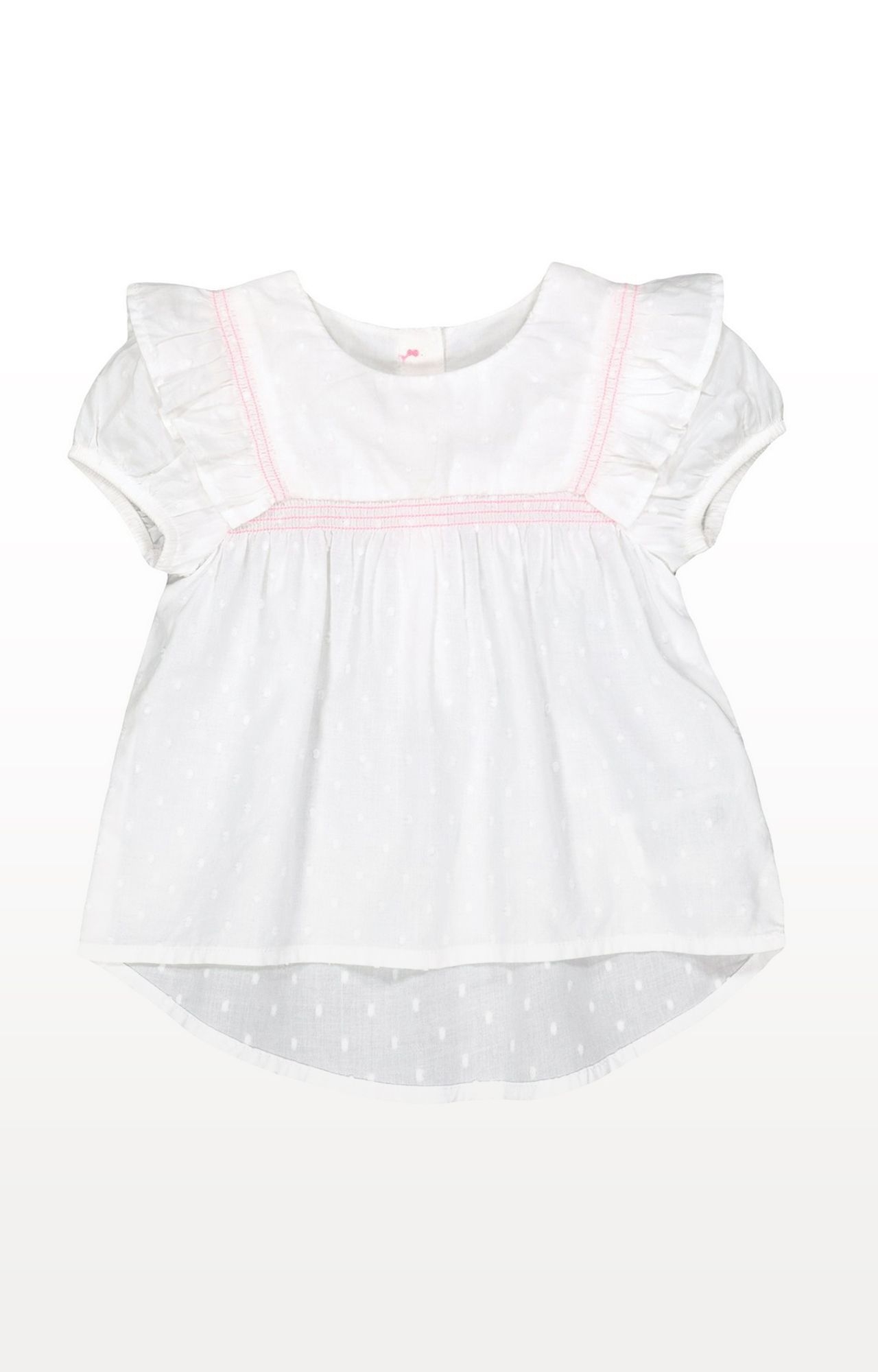 Mothercare | Frilled Dobby Blouse 0