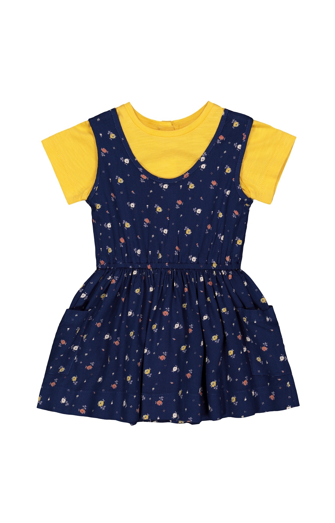 Mothercare | Navy Printed Frock 0