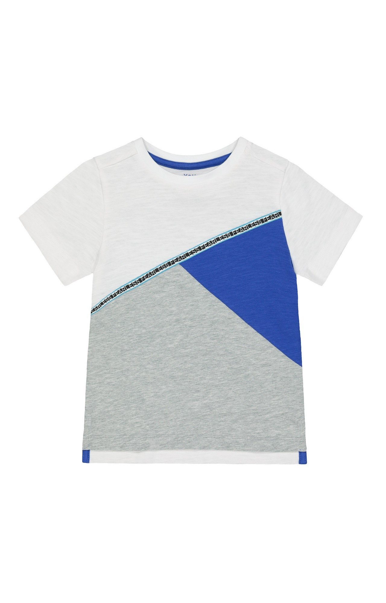 Mothercare | White Colourblock T-Shirt 0