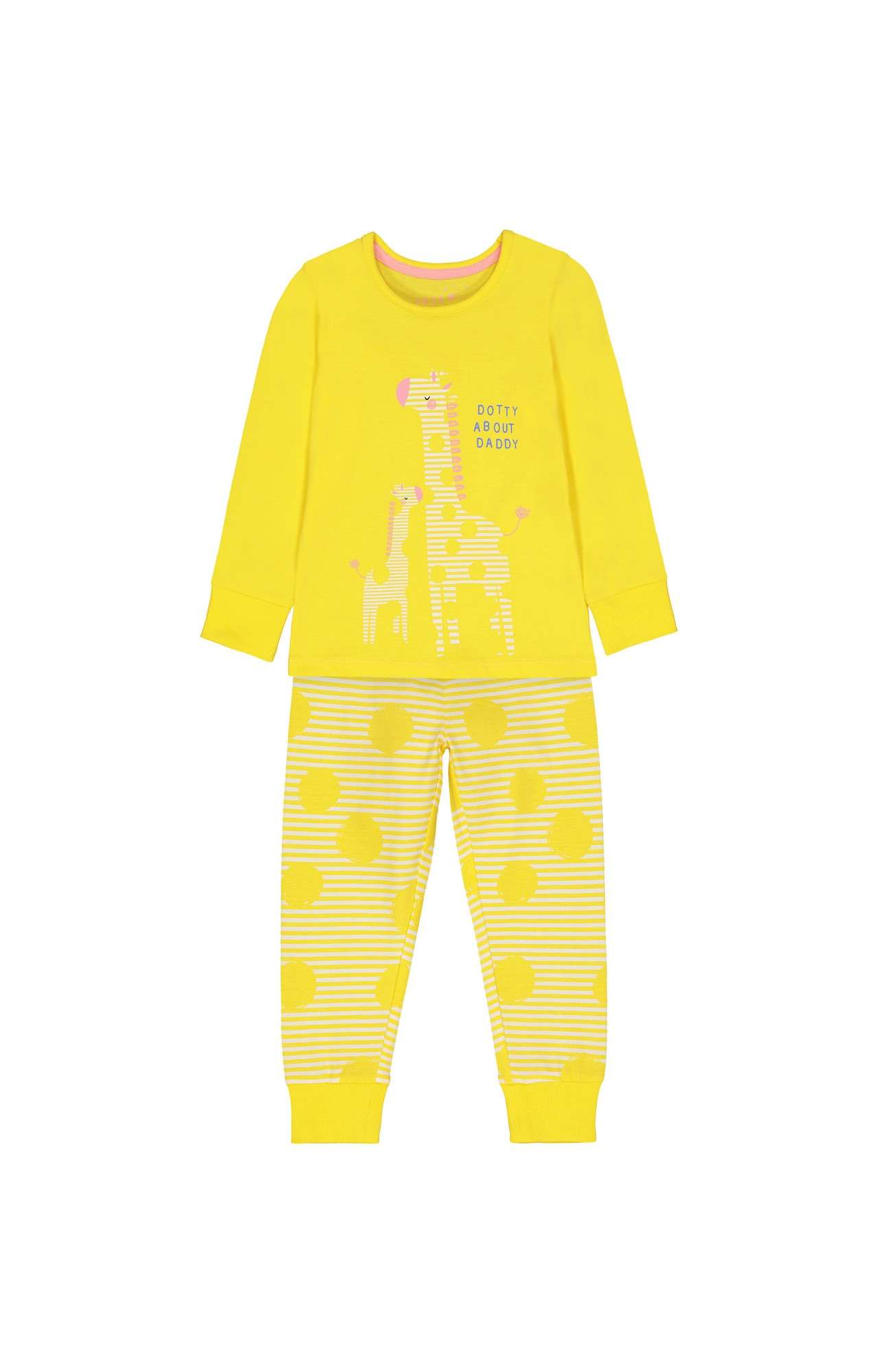 Yellow Printed Pyjamas