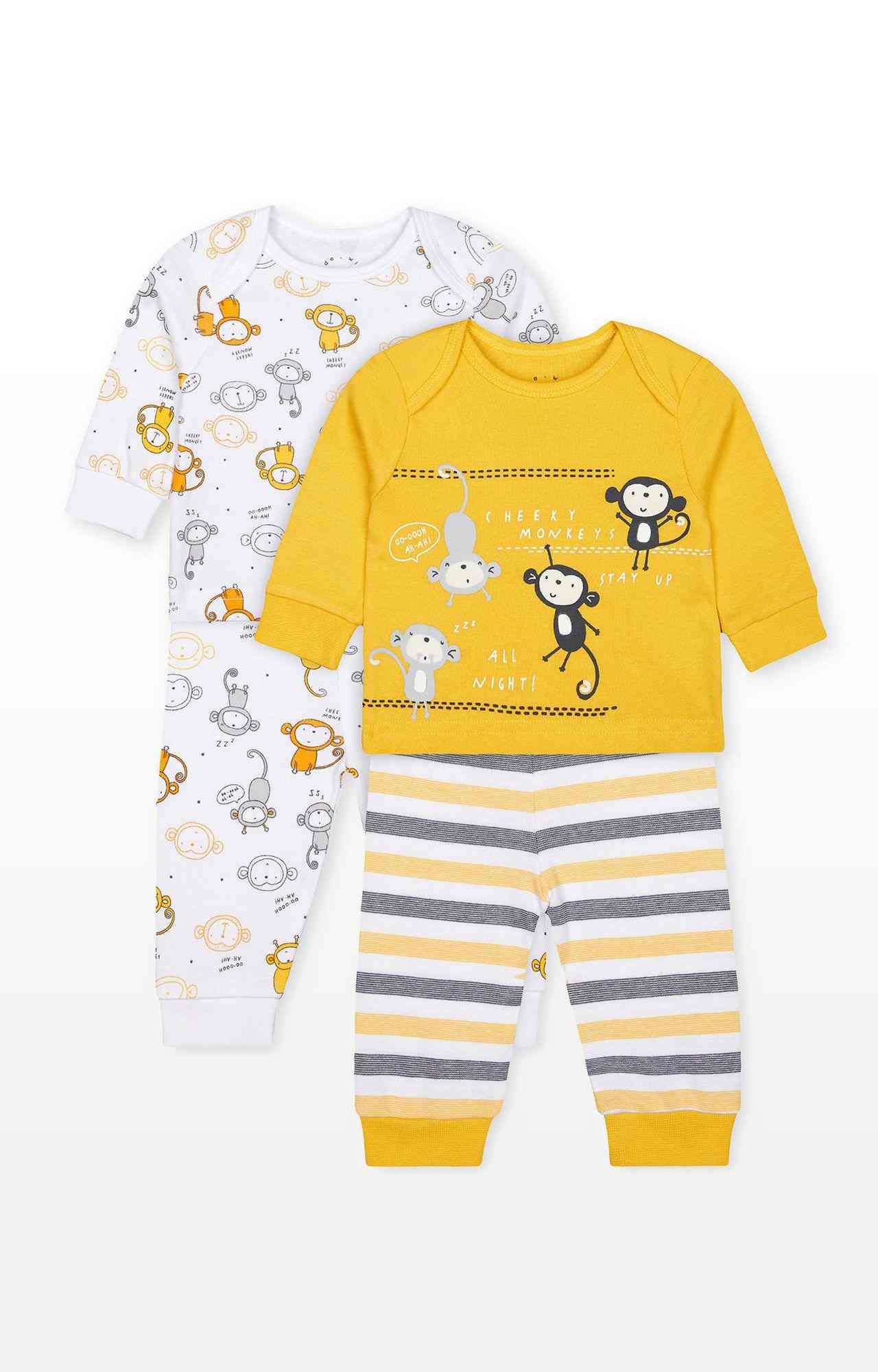 Cheeky Monkeys Pyjamas - Pack of 2