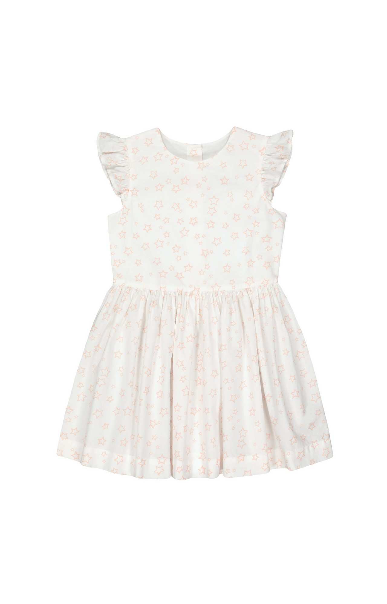 White Printed Frock