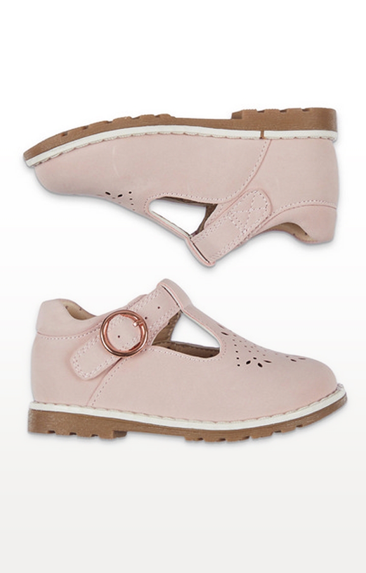 Mothercare | First Walker Pink T-Bar Shoes 1