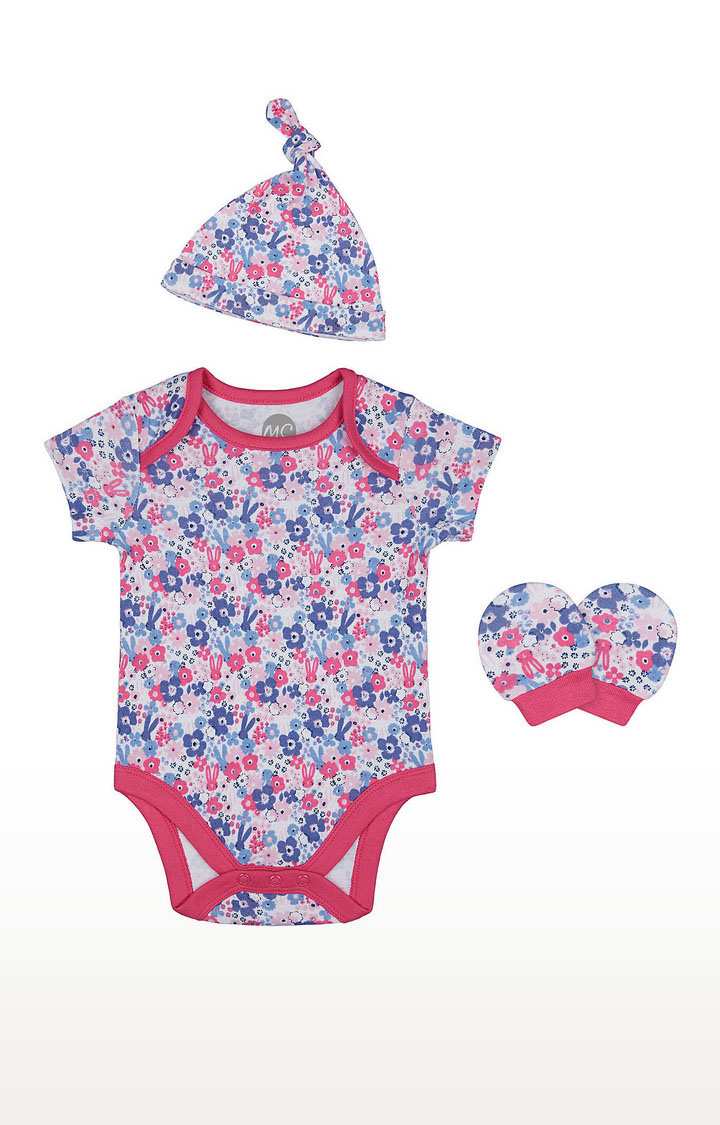 Girls 3Pcclothing Set - Multicoloured
