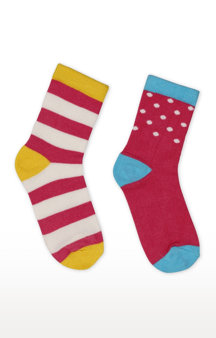 Mothercare | Multicoloured Printed Socks - Pack of 2 0