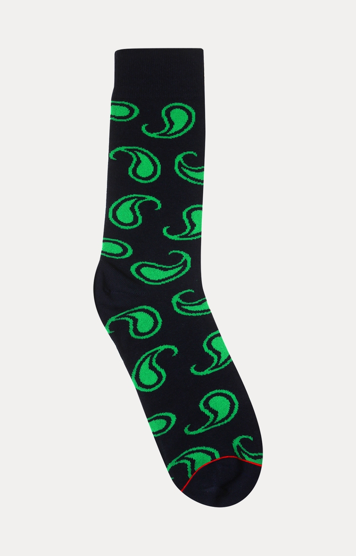 Soxytoes | Green and Grey Printed Socks - Pack of 3 2